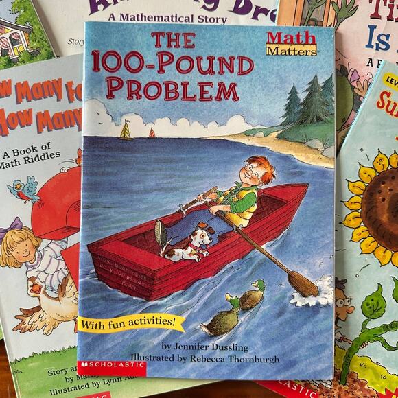 Vintage Bundle of 6 Mathematic Problem Solving Paperback Books - Picture 6 of 12